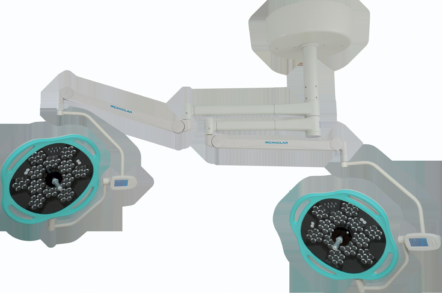 Luxline 2160CR / 2170CR LED Ameliyat Lambalar Kamera Hazrlkl (Turkuaz/Siyah)