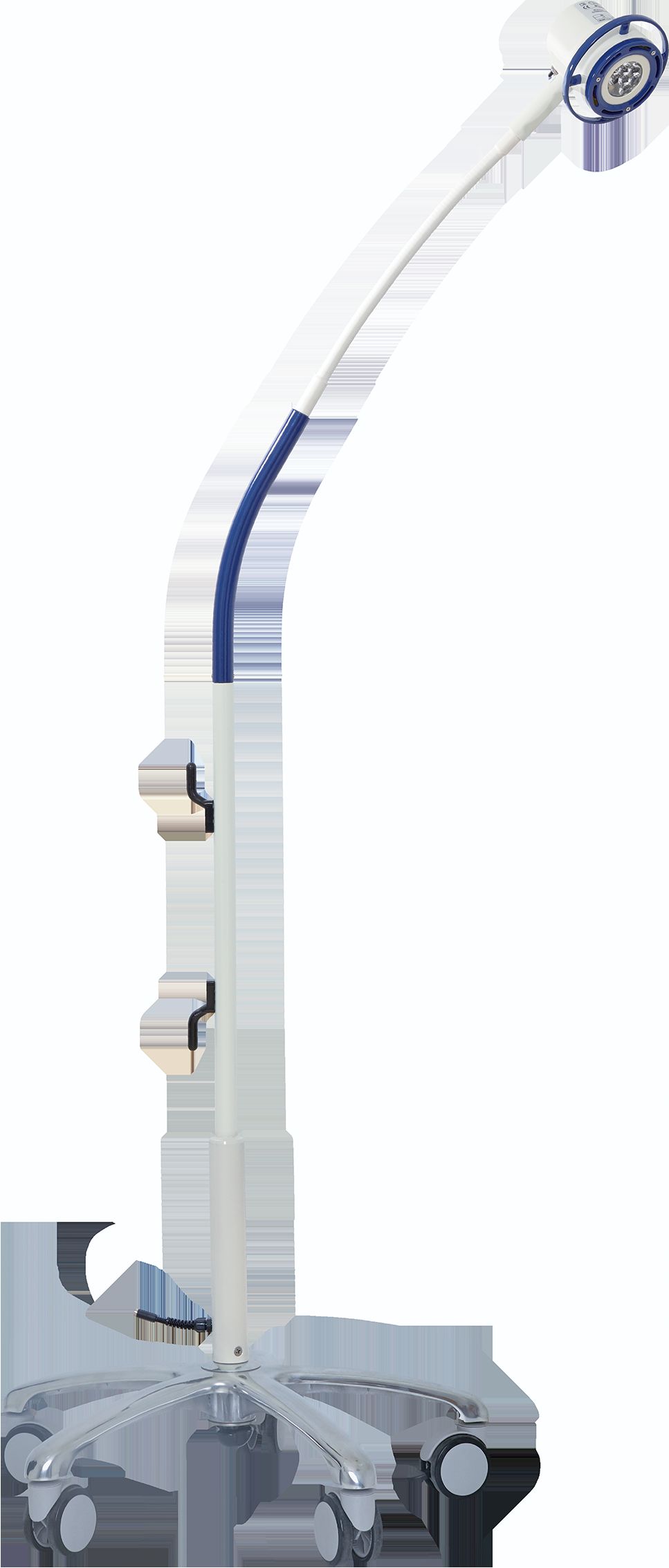 Luxline 45 and 45D LED Muayene Lambalar Spiral Kol, Mobil / Duvar