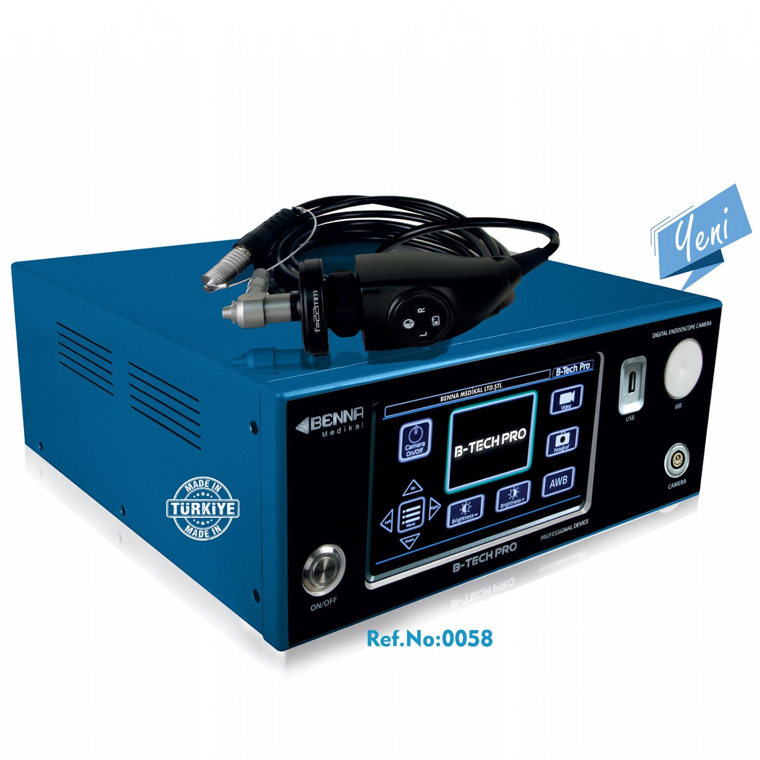B-Tech Pro Full HD Endoskopik Kamera